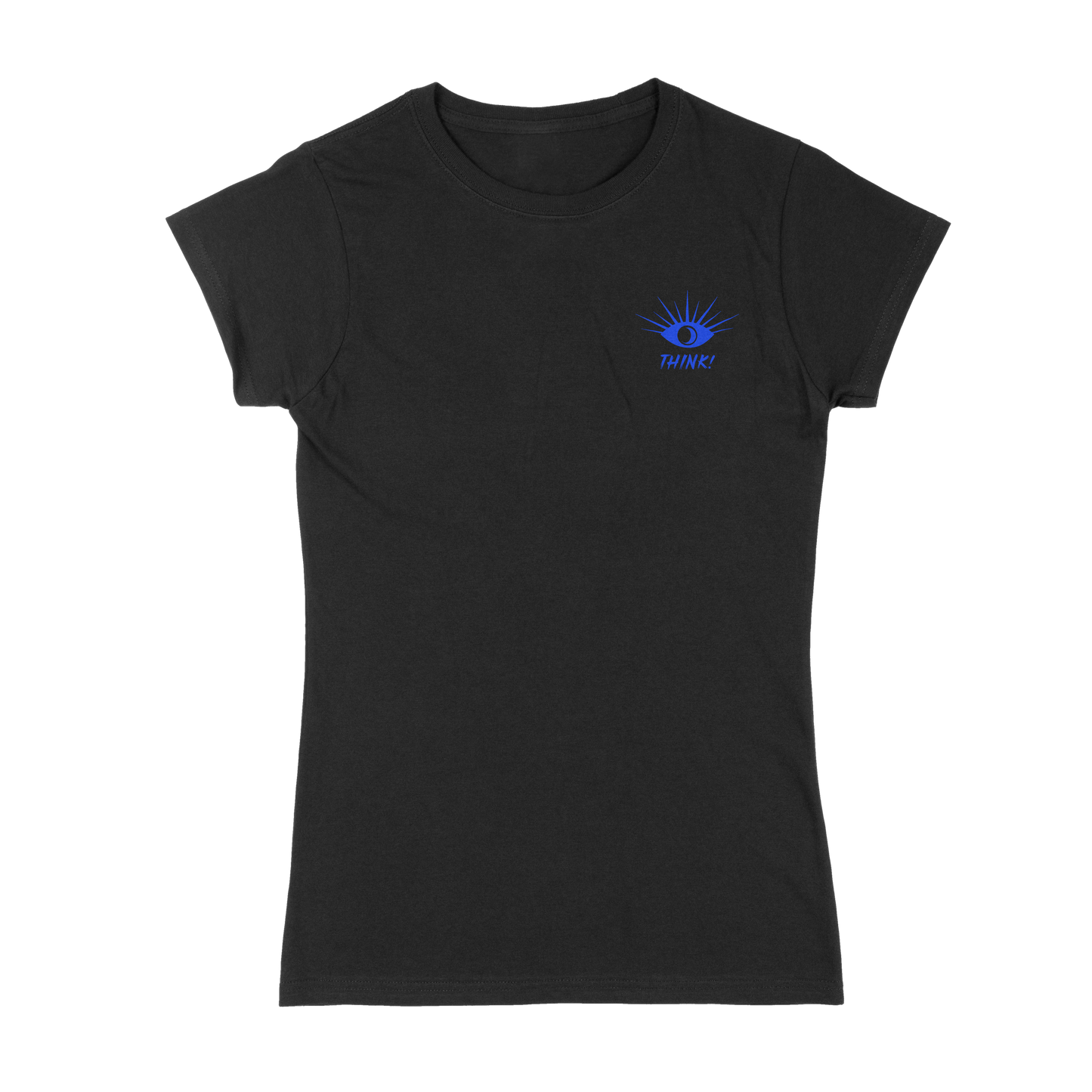 GIRL-SHIRT SERAINA LOGO POCKET BLUE