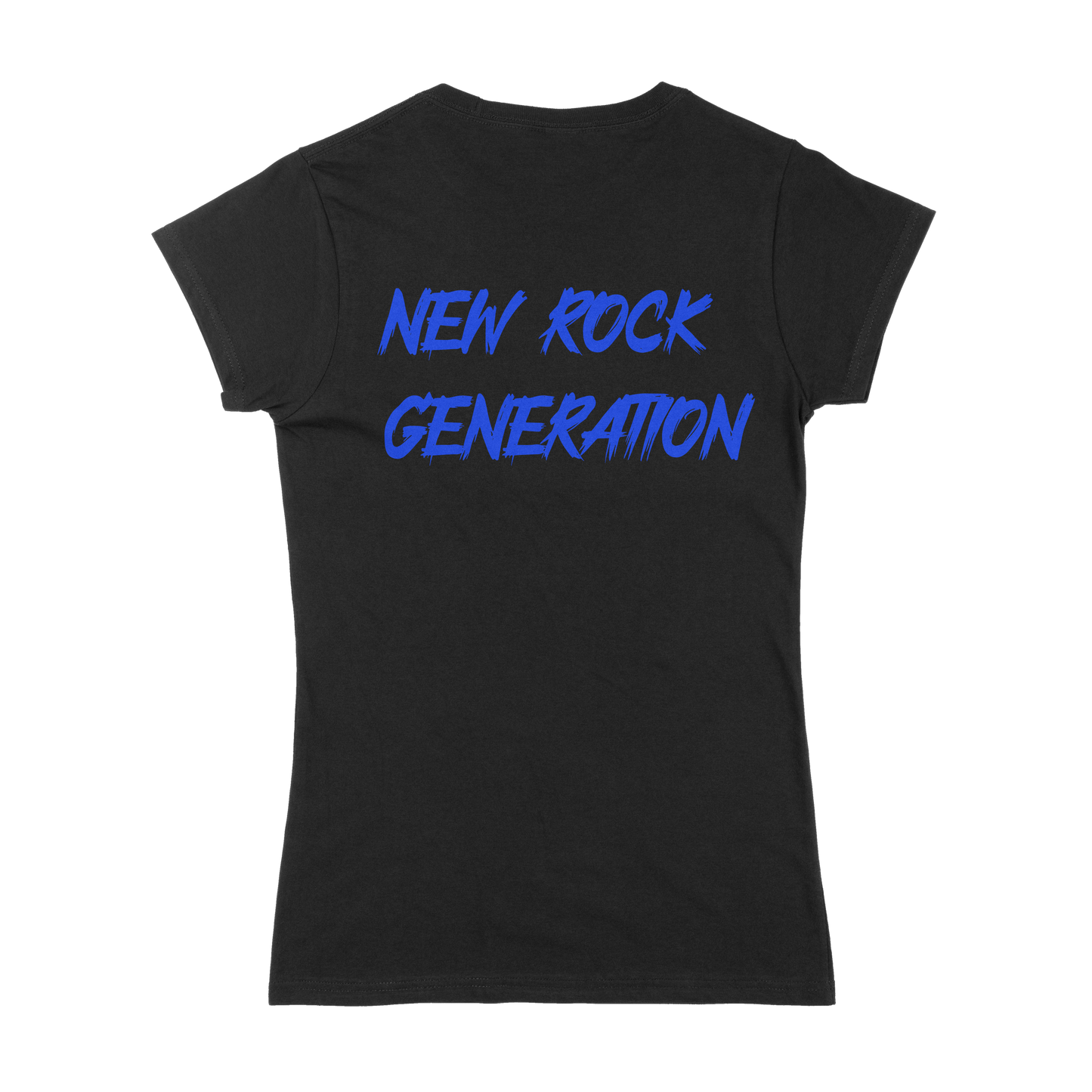 GIRL-SHIRT SERAINA LOGO BLUE