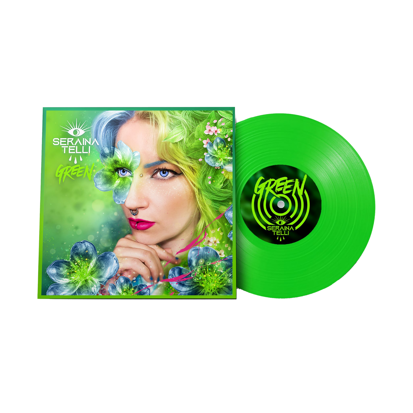 Seraina Telli - Green (Neon Green Vinyl, limited to 500)