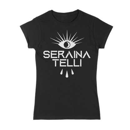 GIRL-SHIRT SERAINA LOGO WHITE