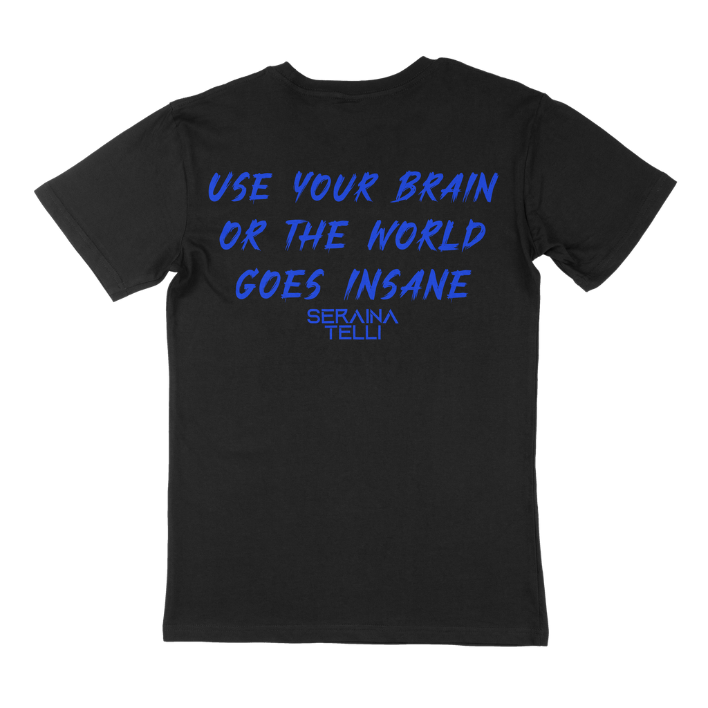 Use Your Brain Blue - T-Shirt
