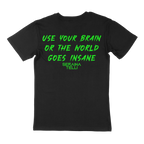 Use Your Brain Green - T-Shirt