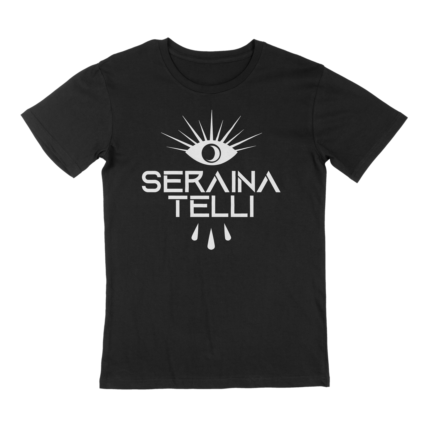 T-SHIRT SERAINA LOGO WHITE