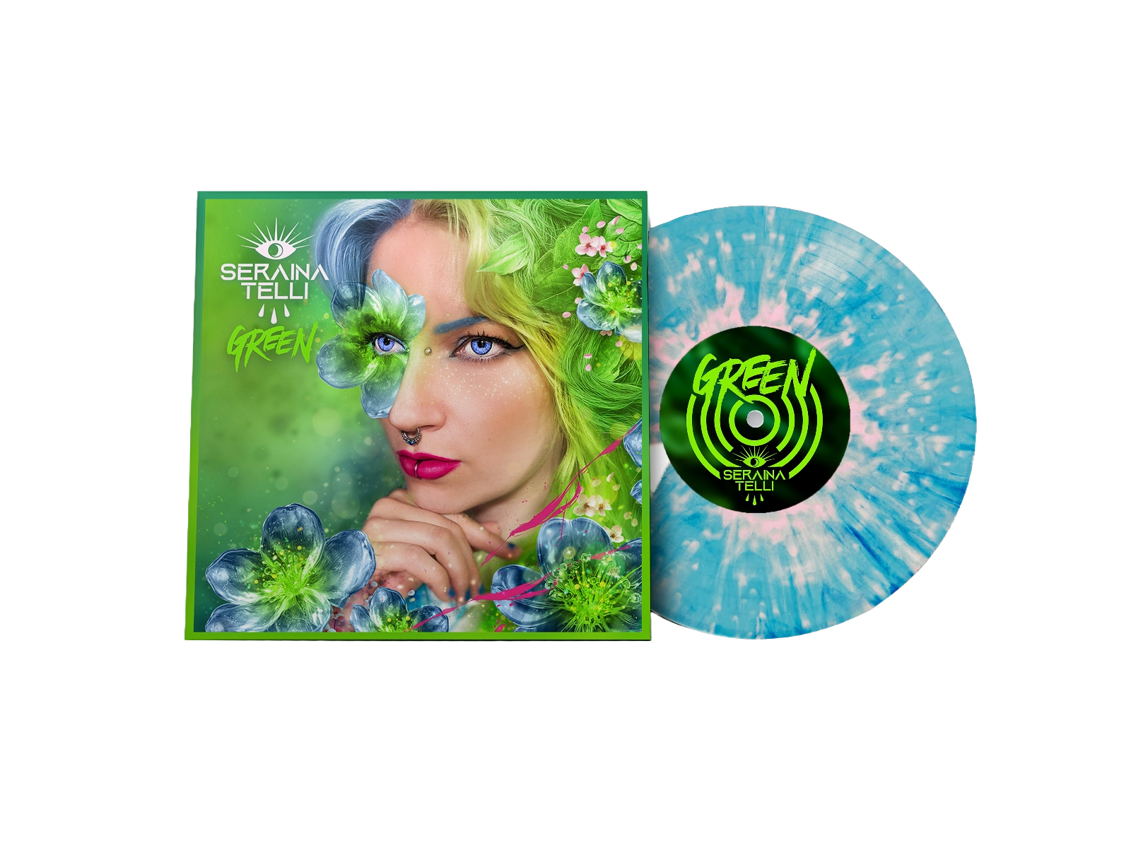 Green - Blue Pink Marbled Vinyl (04.09.2026) (limited to 250)