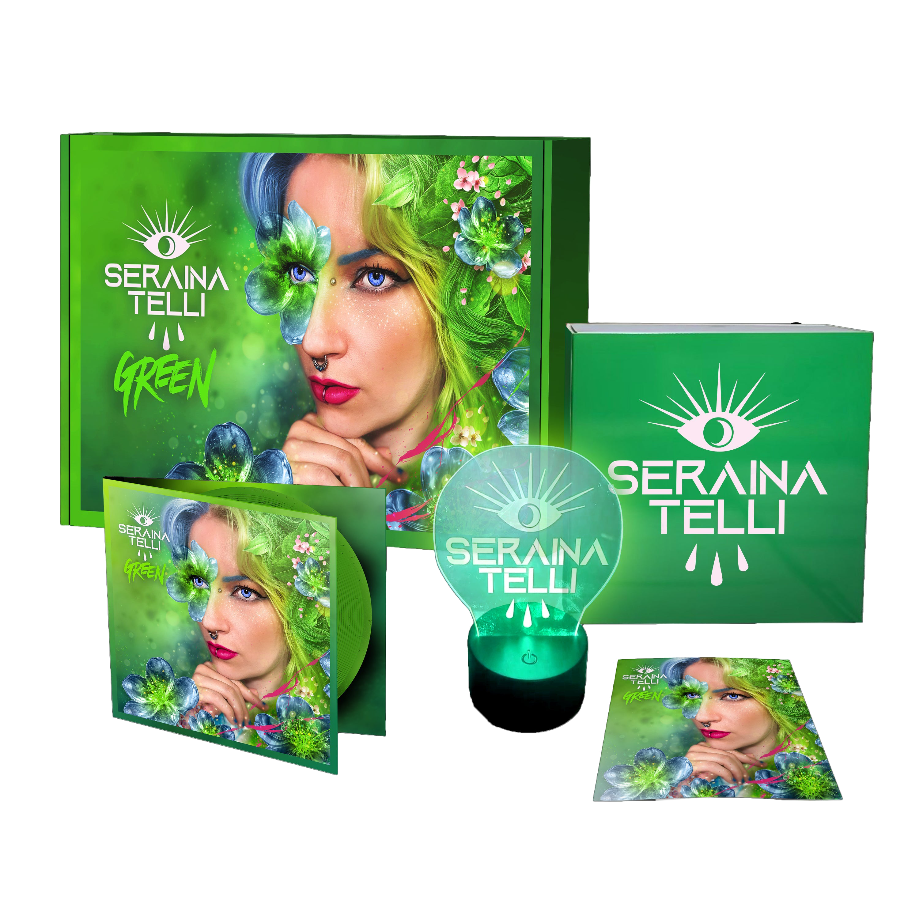 Green - Fanbox (Limited to 500 incl. Digipak, LED Logo Display + Sticker)